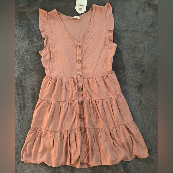 Altar'd State Dresses & Skirts - Alter’d State Dusty Peach Dress